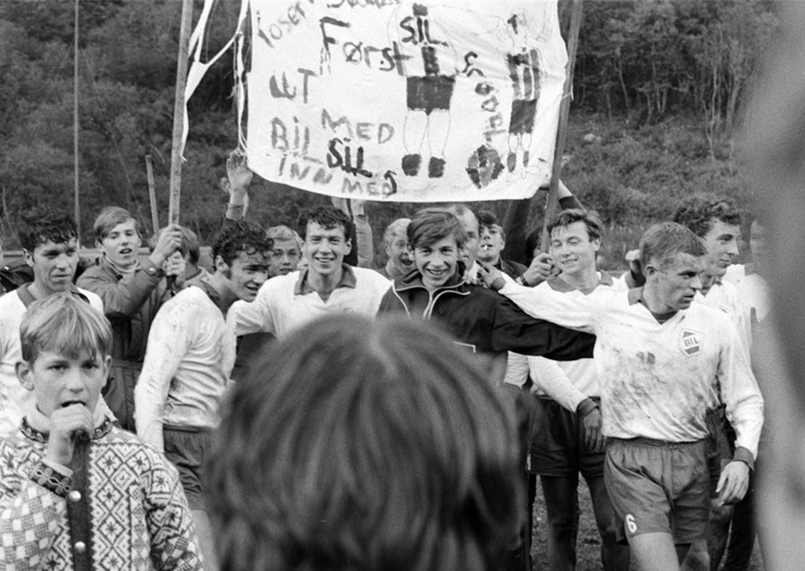 Bilde frå Sunndal-kampen 1969