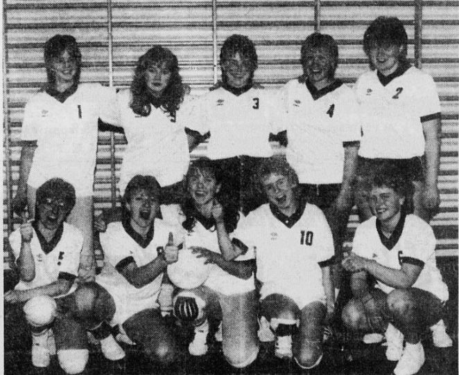 Bergsøy volleyball damelag 1984