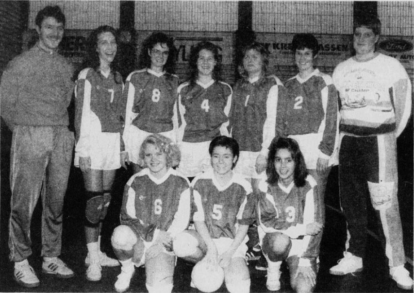 Bergsøy volleyball 1992